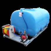 Groupe d'arrosage 3000 litres sur châssis