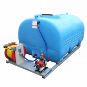 Groupe d'arrosage sur châssis 5000 litres avec motopompe 380 L/min