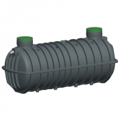 Cuve de régulation et rétention d'eau de pluie 15 000 L - 5 L/s