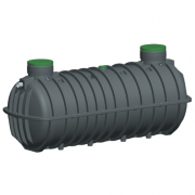 Cuve de régulation et rétention d'eau de pluie 15 000 L - 5 L/s