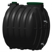 Cuve de rétention d'eau de pluie 6000 L - Via régulateur 1L/s