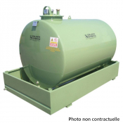 Cuve de stockage à enterrer - 15000L