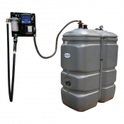 Cuve GNR, GASOIL PEHD double paroi 1000 litres avec platine mural