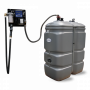 Cuve GNR, GASOIL PEHD double paroi 750 litres avec platine mural