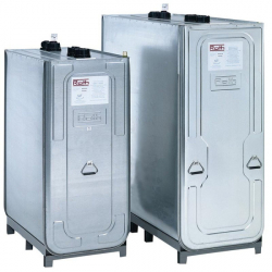 Cuves nues de stockage jumelables fioul acier double paroi Roth DWT