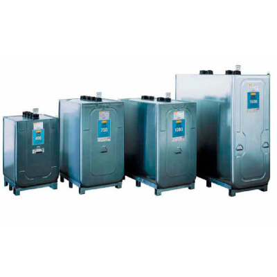 Cuves stockage GNR acier double paroi UNI CEMO de 400 à 1500 L