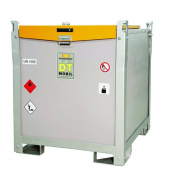 Station de transport et stockage fixe en acier GNR 980 litres