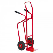 Diable charges hautes, bavette fixe, tablier incurvé 250kg