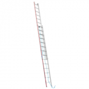 Echelle alu coulissante à corde de 2 et 3 plans
