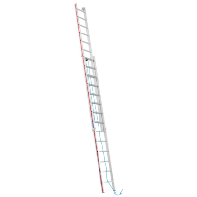 Echelle alu coulissante à corde de 2 et 3 plans