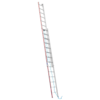 Echelle alu coulissante à corde de 2 et 3 plans