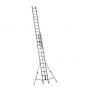 Echelle coulissante alu 2 ou 3 plans à corde avec stabilisateurs