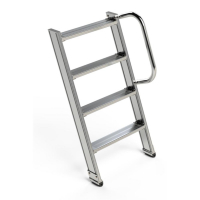 Échelle portable accès et travail 68° avec garde-corps Échelle portable accès et travail 68° avec garde-corps