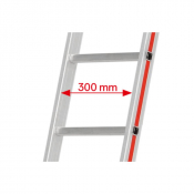 Échelle simple à échelons - Largeur 300 mm