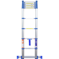 Échelle Télescopique Renforcée – Sécurité Maximale – Aluminium Compact