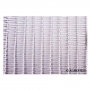 Filet PEHD 20% brise-vent - 25% d'ombrage - blanc