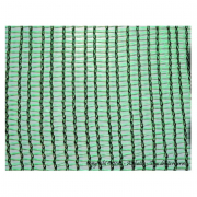 Filet PEHD 50% brise-vent - 40% d'ombrage - vert / noir