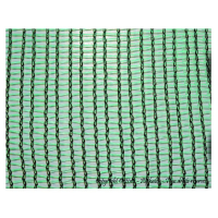 Filet PEHD 50% brise-vent - 40% d'ombrage - vert / noir