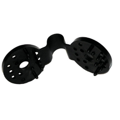 Clip noir de fixation pour brise-vue ou brise-vent