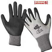Gants de Protection Latex Lisse – Haute Résistance Coupure – Confort Sans Couture