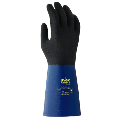 Gant rubiflex S XG 35 B Xtra Grip – Protection chimique Type A – Uvex