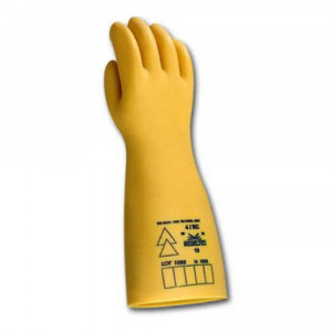 Gants isolant électricien 17 000 V Classe 2