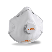 Masque coque FFP2 – Protection respiratoire – À soupape – Uvex