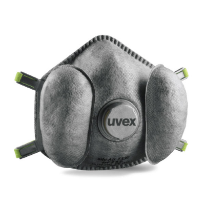 Masque coque FFP3 – Haute performance – À soupape – Uvex