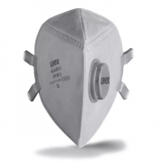 Masque pliable FFP3 – Protection respiratoire – À soupape – Uvex