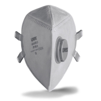 Masque pliable FFP3 – Protection respiratoire – À soupape – Uvex