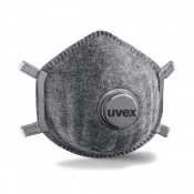 Masque coque FFP3 spécial lunettes avec soupape