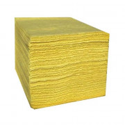 100 Feuilles absorbantes 50x40 - Jaune - catégorie CHIMIE