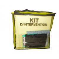 Kit d'intervention mobile de 10 à 90 litres pour produits chimiques Kit d'intervention mobile de 10 à 90 litres pour produits chimiques