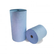 Rouleaux feuilles absorbantes 2 couches bleues Hydrocarbures