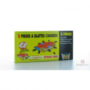 Piège à cafards, blattes, cancrelats spécial détection - Sticky box