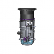 Poste de relevage polyvalent et robuste pour eaux pluviales et grises Aqualift S
