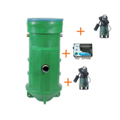 Poste de relevage pour eaux usées domestiques - 400 L
