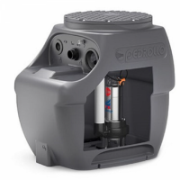 Station de Relevage 250 L – Pompe TOP2 VORTEX – Installation Hors Sol ou Enterrée