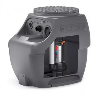 Station de Relevage 250 L – Pompe VXm 10/50 – Installation Hors Sol ou Enterrée