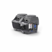 Station de Relevage 550 L Double Pompe – Haut Débit – Enterrée ou Hors Sol