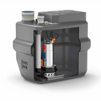 Station de Relevage Eaux Vannes 100 L – Pompe ZXm 1A/40 – Compacte et Prête à Poser