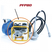 Support Jaune de Remplacement PFP80 – Compatible Pompe Honda PACLITE – Pièce de Rechange Fiable