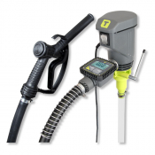Pompe électrique vide-fût 35 l/min HORNET avec compteur