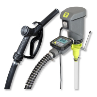 Pompe électrique vide-fût 35 l/min HORNET avec compteur