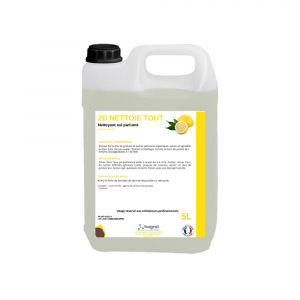 2D NETTOIE TOUT CITRON Nettoyant sol & surface parfumé
