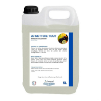 2D NETTOIE TOUT FRUITE Nettoyant sol & surface parfumé 2D NETTOIE TOUT FRUITE Nettoyant sol & surface parfumé