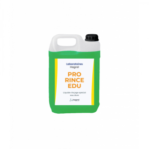 Hagral PRO RINCE EDU Liquide rinçage spécial eau dure à diluer - USAGE PRO UNIQUEMENT