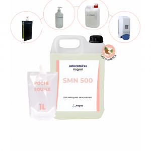 SMN 500 LAIT D’AMANDE Gel nettoyant sans solvant