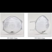 Masque coque FFP3 réutilisable avec soupape