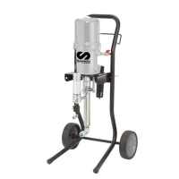Pompe haute pression pneumatique de produits désinfectants 3,7 l / min